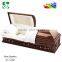 wholesale BV cetified funeral wood casket lowering device