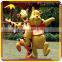 KANO5246 Decorative Realistic Life Size Fiberglass Cartoon Statues