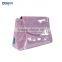 fashion shining glitter women cosmetic pvc makeup clutch bag