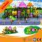 Kids amusement and fitness big plastic slide equipment with CE certificate