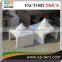 tension canopy tent with clear windows for outdoor small events