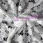 Newest White Polyester Cotton Garment Fabric, Cotton Flower Mesh Knit Fabric for Bride Dress