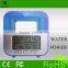 water power clock with weather station temperature humdity alarm function