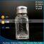 60ml 2 oz glass spice jar with stainless steel shaker lid