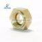 Customized brass hex nut,cnc brass nut