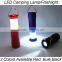 2014 hot selling plastic body zoom cheap LED camping lamp