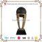 customized metal appearance polyresin resin pugilism boxing trophy cup