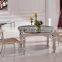 TH389 Fashionable High Quality round Tempered Glass dining Table