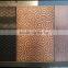4x8 Color Coated Hairline Stainless Steel 2MM Embossed Copper Sheet