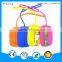 Portable mini fashion silicone beach bag for Free to send samples, silicone storage bag