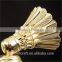 Clear crystal sport trophy badminton trophy