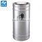 Smokeless ashtray stand both for indoor hotels and outdoor streets