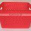 Big Size Plastic Laundry Basket Storage Basket Clothing Bastet With Lid