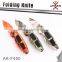 Colorful Camping Folding Knife 3Cr13 Blade Aluminum Handle Outdoor Survival EDC Knives Best Gift