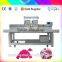 High quality muti-functional embroidery machine with two heads