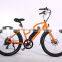 26 inch 48V 350W electric beach cruiser bike with full suspension for lady