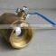 Brass ball valve single union PPR threaded ends full port /water contral valve