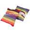 Rainbow Stripe Cotton Hanging Hammock Swing Chair