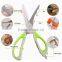 Magnetic refrigerator Kitchen Scissors Multifunction stainless steel scissors