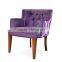 Sofa Chair For Lounge Room, Decorated With Button - tufting Back Rest Multi Color
