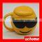 UCHOME Unique Funny Ceramic Emoji Mug,Emoji Cups