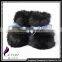 CX-SHOES-07E High Quality Rabbit Fur Soft Winter Warm Baby Shoes