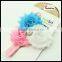 1.5X 36cm white yellow grey baby hairband headwear hair accessories TLLC-49