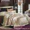 100% Hand embroidery satin Jacquard bedding set duvet cover set bed linen bedclothes bed cover set