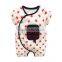 SR-278G 2017 soft cotton star pattern baby romper one piece jumpsuit best selling infant romper