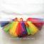 rainbow tutu skirts kids rainbow tutu
