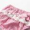 Pink Striped Lace Outfit Baby Ruffle Fashion Clothes Baby Outfits