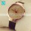 Alloy case wrist watch fashion women watch promotional quartz lady wrist watches