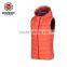 fashion woman winter portable warm hooded goose down vest for wholesale waistcoat