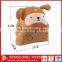 3 in 1 cute cartoon blanket cushion plush coral fleece throw pillow