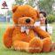 custom color and size plush giant teddy bear with EN71 and Small MOQ acceptable