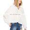 Summer White Cotton Women Fashion Clothing Top