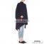 Women cashmere wool poncho wraps sweater
