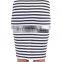 2016 New arrivel striped pencil skirt