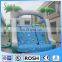 SUNWAY Commercial adult inflatable water slide with pool big water slides for sale