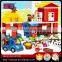 Meijin Hot Series cheap 115pcs Zoo Building Block Play Set plastic bricks