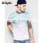 Fashion custom sublimation printing men scoop neck tee shirts t-shirts wholesale
