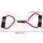 8 Shape Elastic Latex Tube Resistance Band for Home Fitness Arm Chest Strength Upper Lower Body Exercise Training