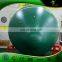 Huge Green Inflatable Helium Balloon Custom Shape Inflatable LED Lighting Air Balls Parade Product