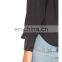 Ladies Black Blouses Designs For Office Shirt Women Blouse 2017 Chiffon Lady
