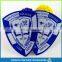 High quality logo college uniform design woven patches