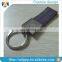 Most popular custom wholesale embossed leather keychain