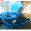 India rubber lump breaking single helix breaking crushing cleaning machine