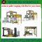 Intelligent Remote Control Automatic Pallet Wrapping Machine And Top film Dispenser Combination