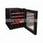 R134a Refrigerant Counter Top Glass Door Red Wine Cooler Cabinet