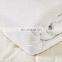 Large amount in stock fashion designer sleep white  queen comforter set
